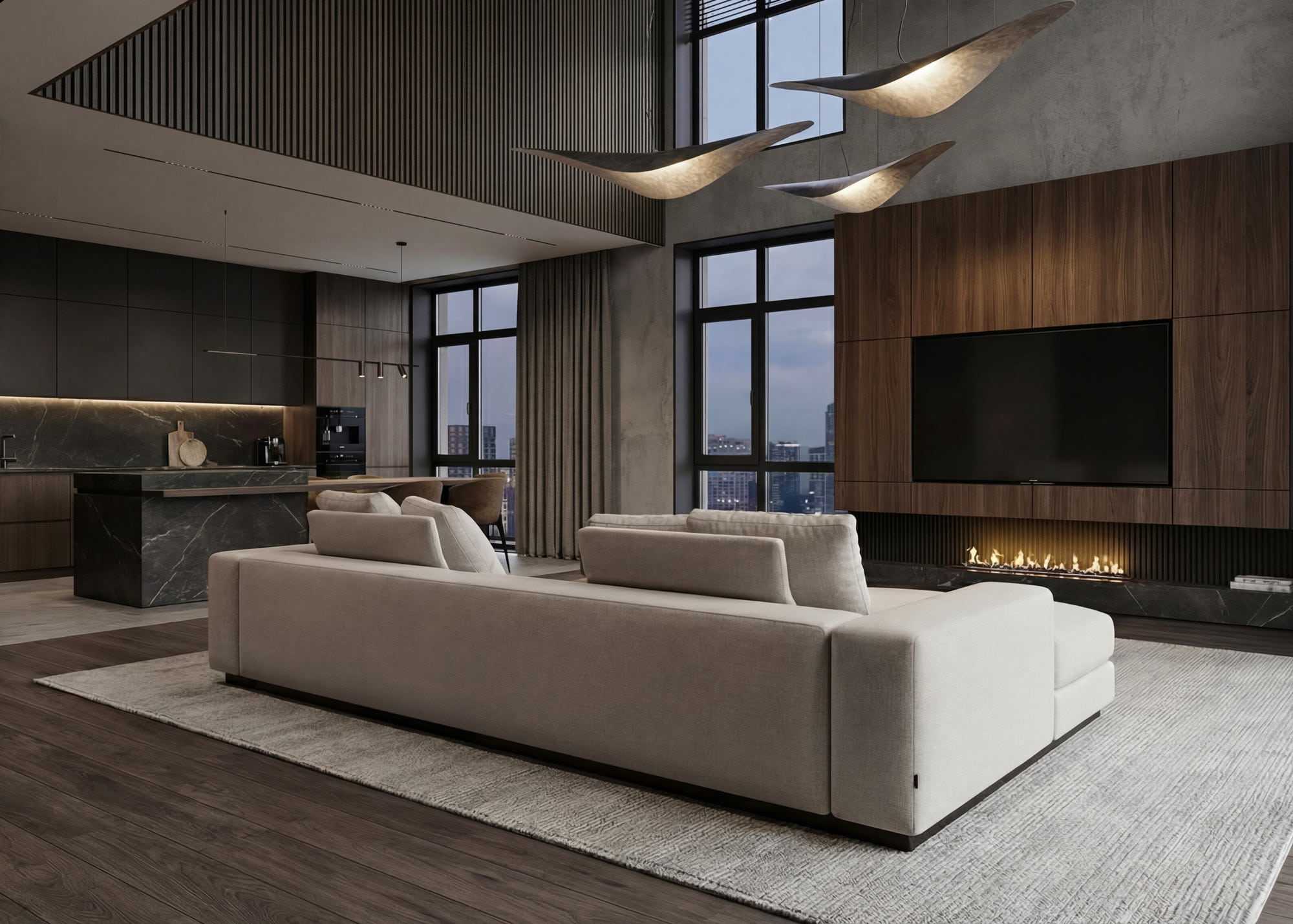 Диван Адам: архитектурный центр гостиной