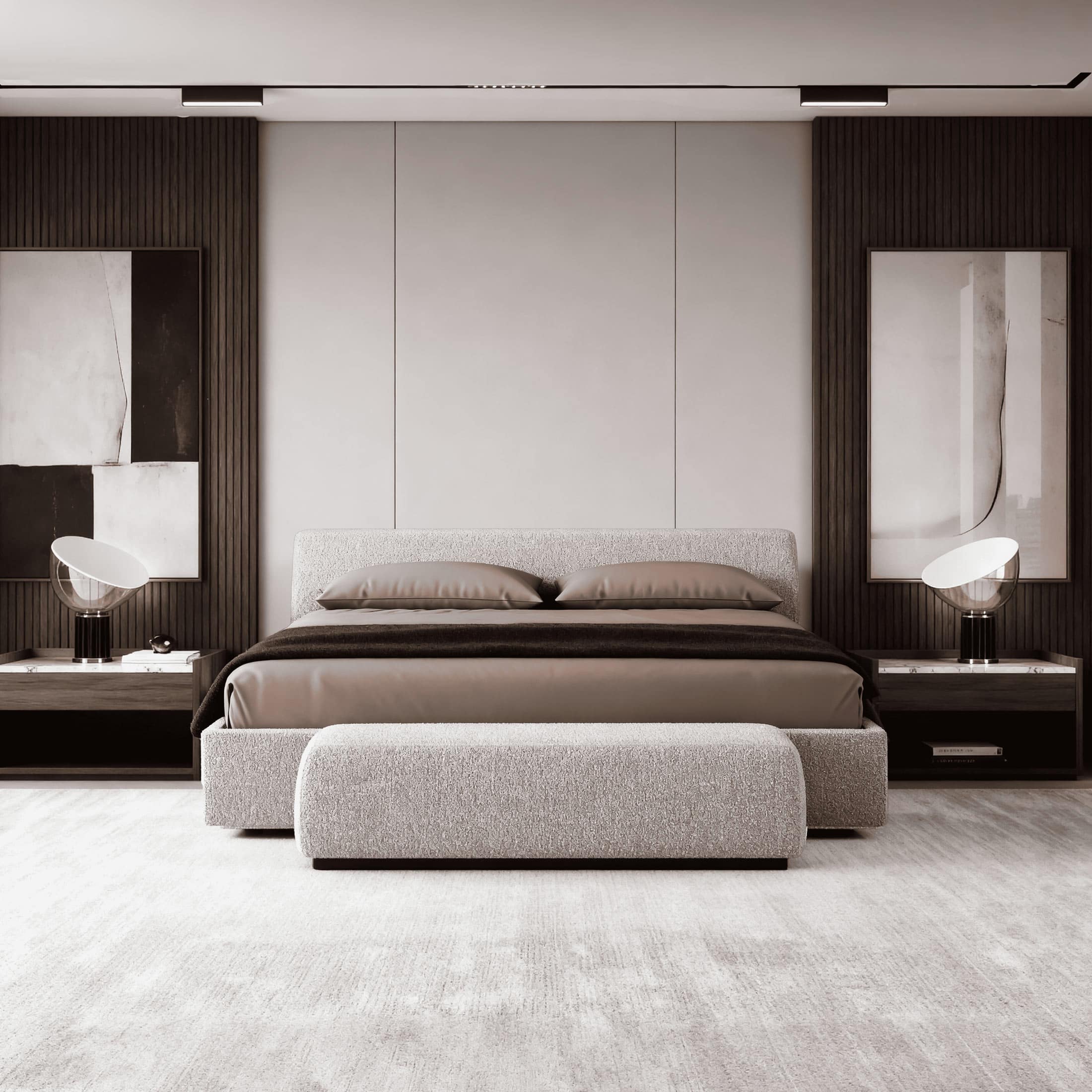 Банкетка Брэд на цоколе . Фото 4