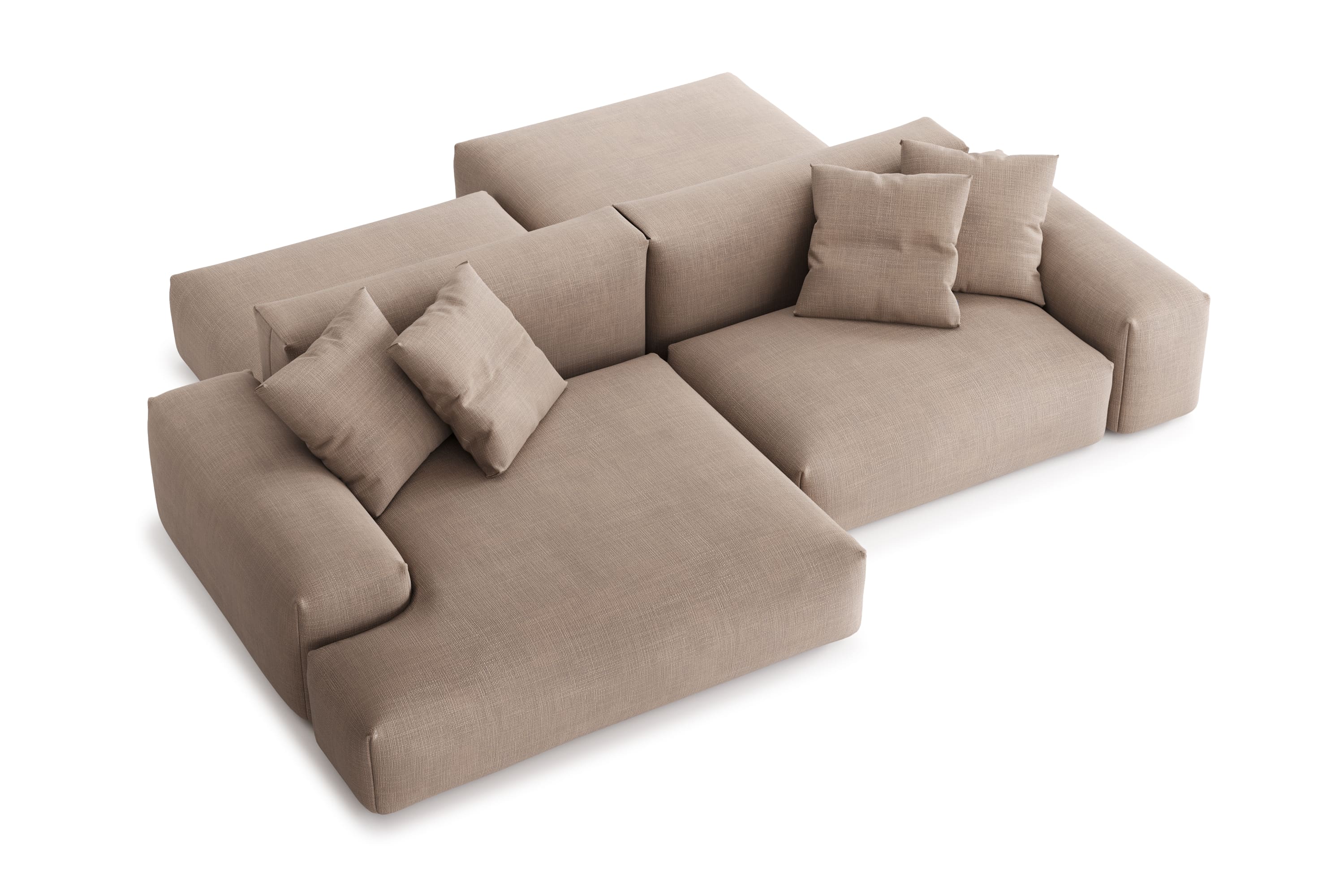 Угловой Диван Трэвис двусторонний двухместный. Фото 5