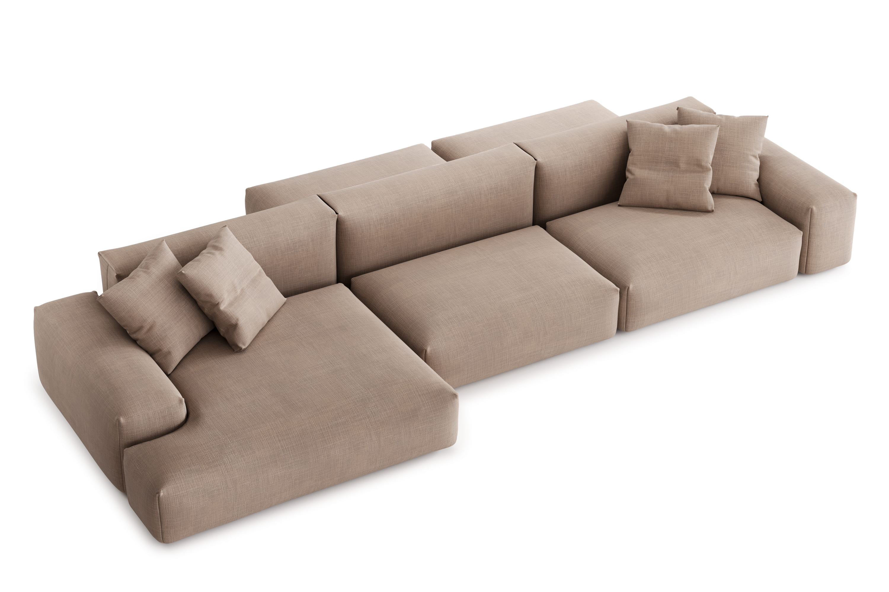 Угловой Диван Трэвис двусторонний двухместный. Фото 4