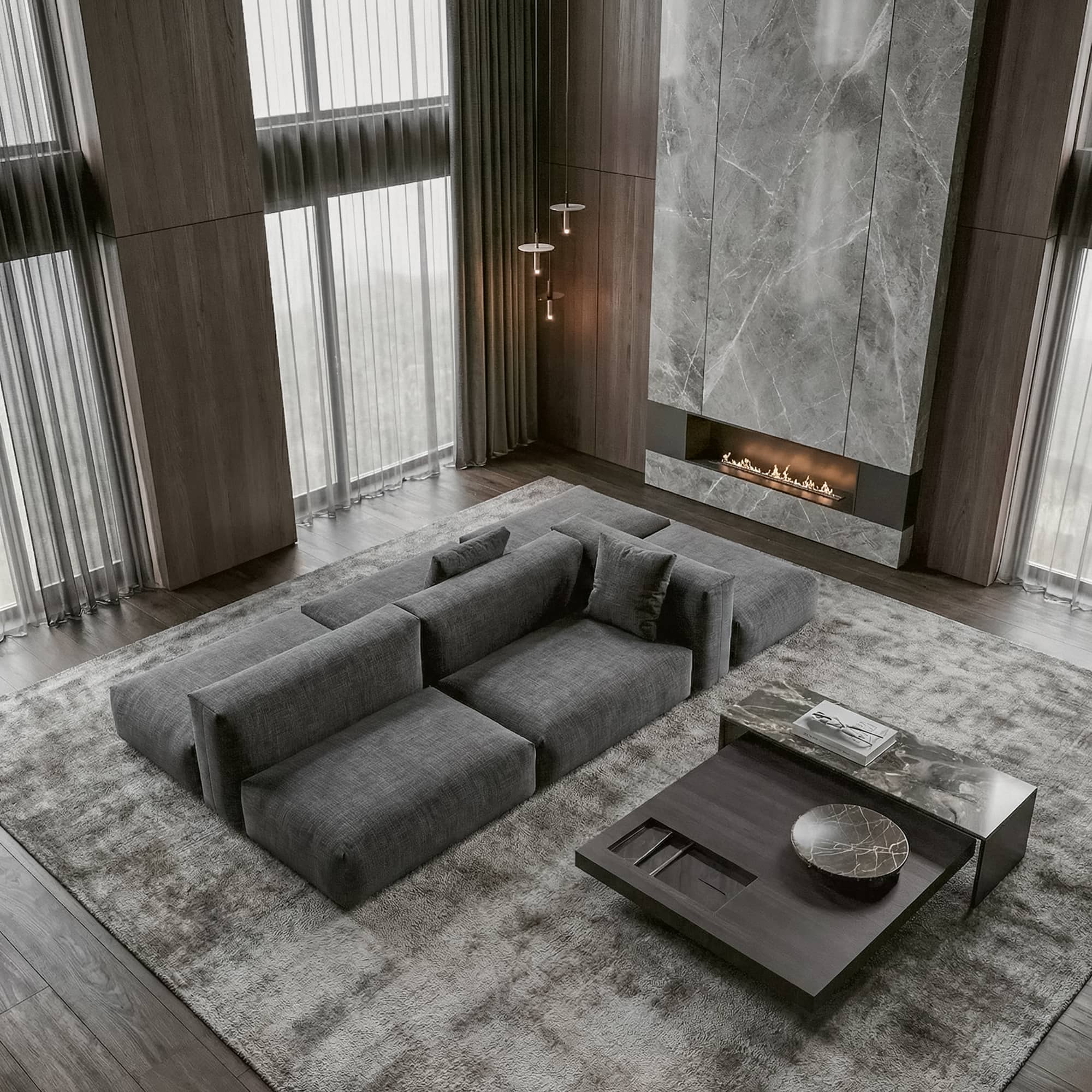 Угловой Диван Трэвис двусторонний двухместный. Фото 9