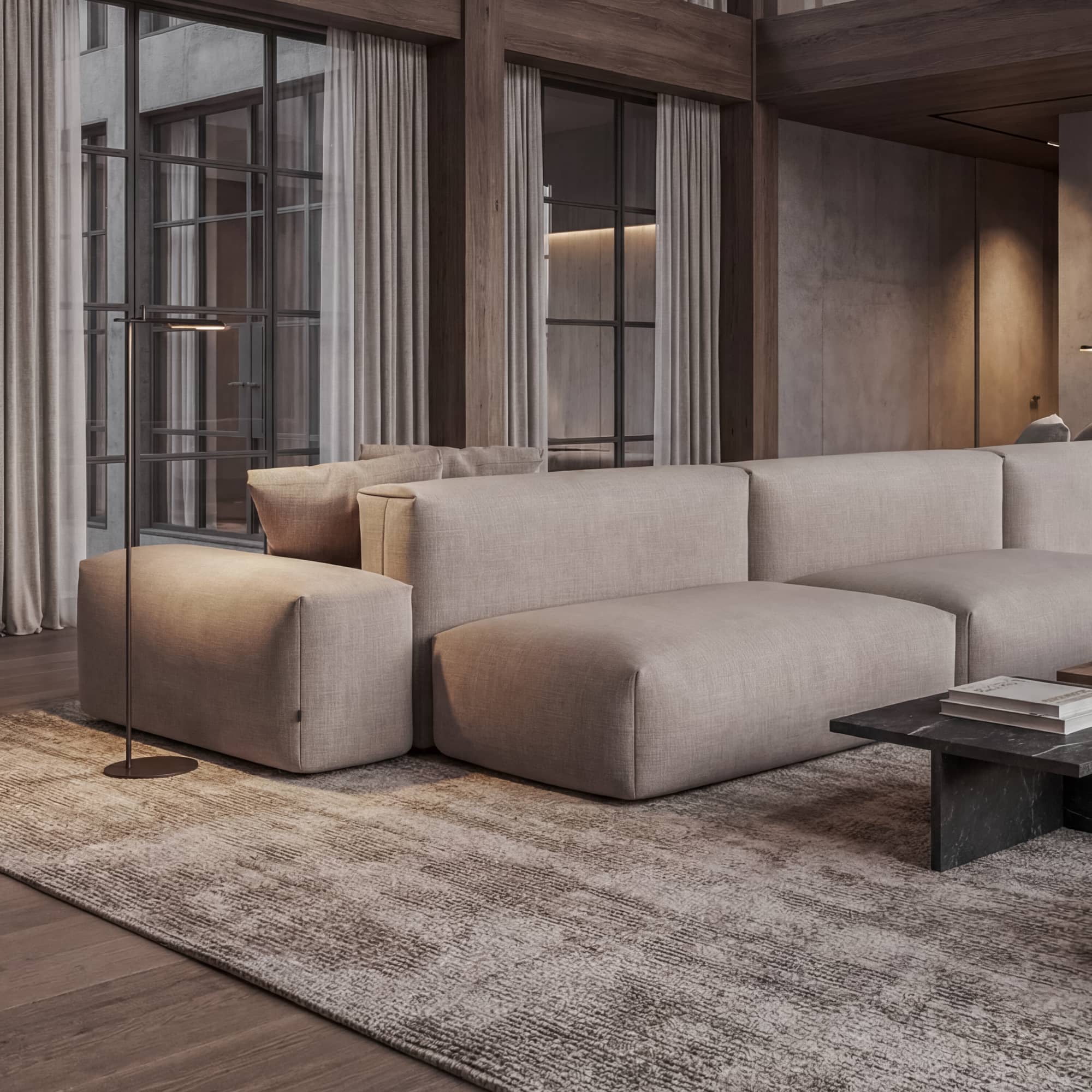 Угловой Диван Трэвис двусторонний двухместный. Фото 10