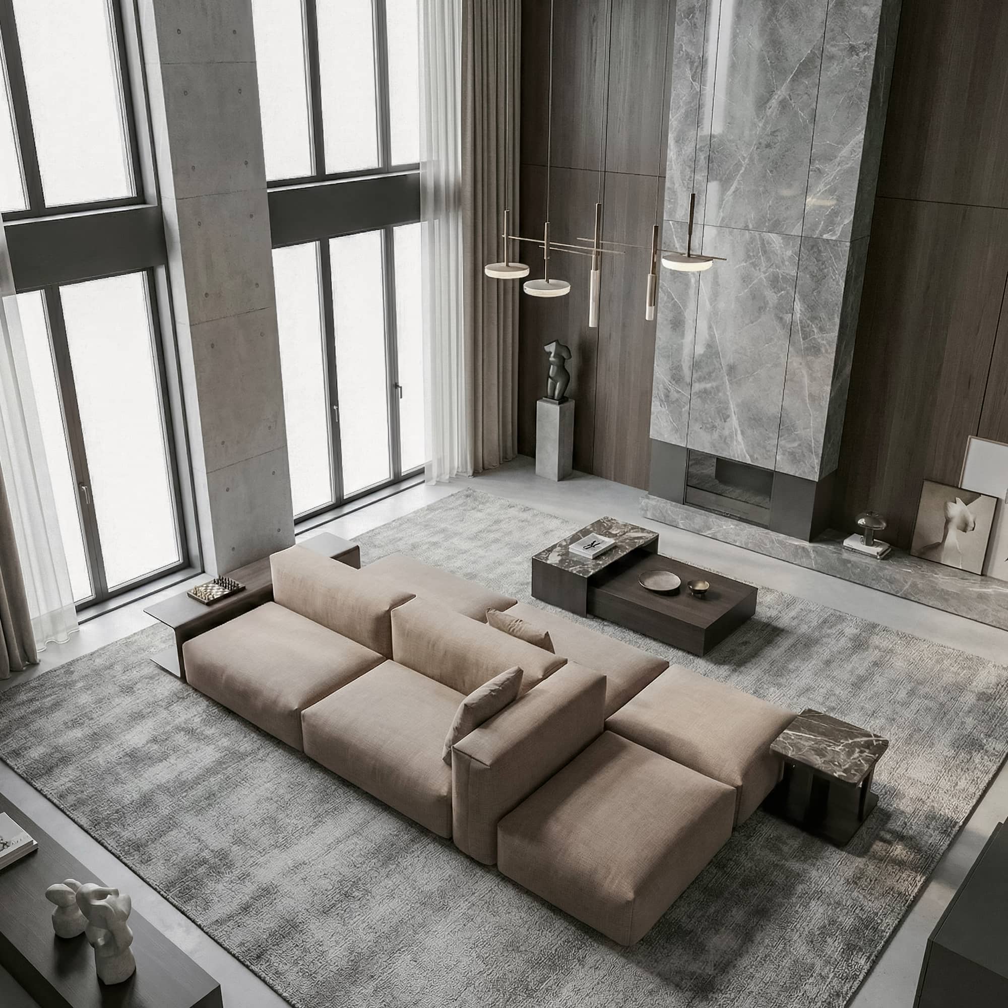 Угловой Диван Трэвис двусторонний двухместный. Фото 11