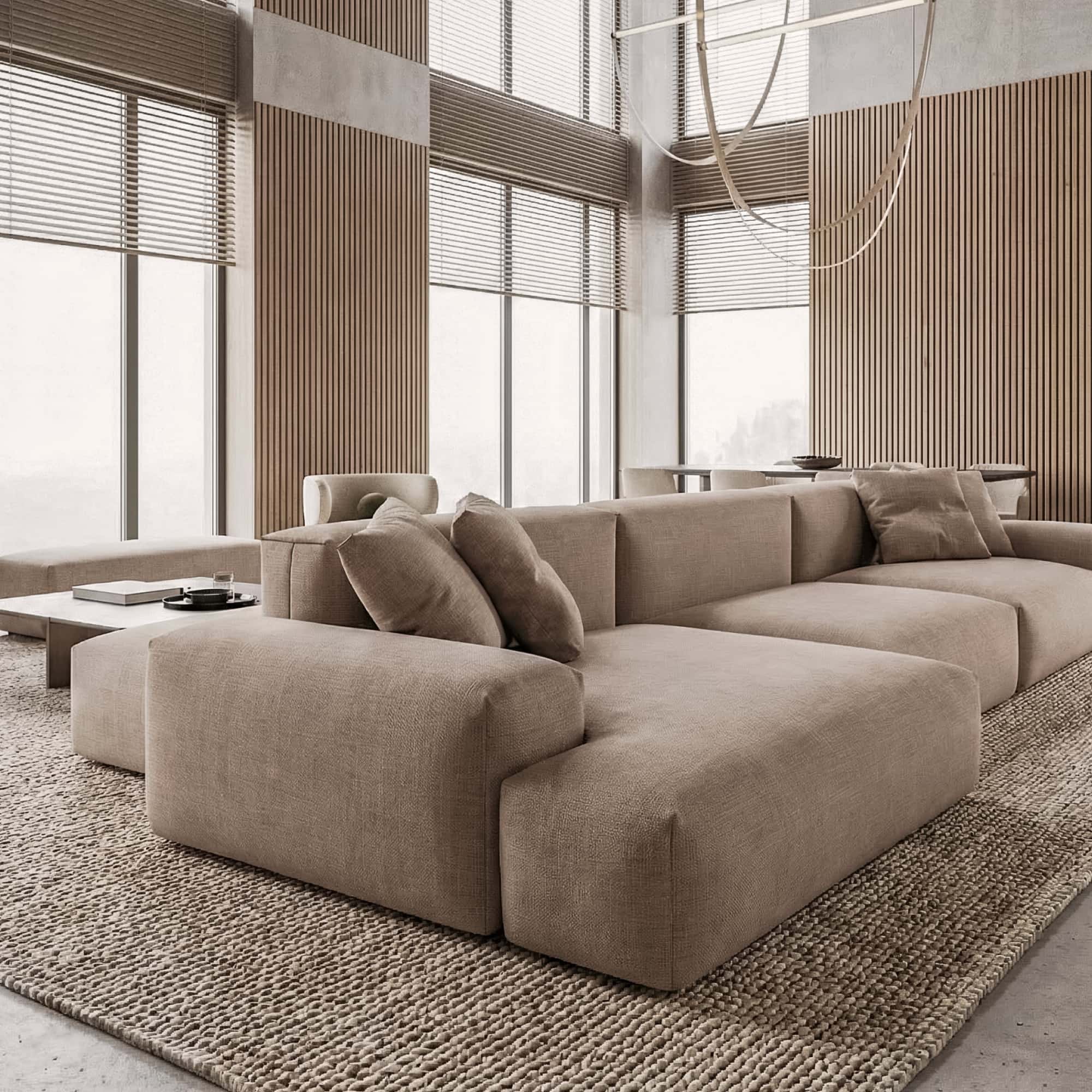 Угловой Диван Трэвис двусторонний двухместный. Фото 12