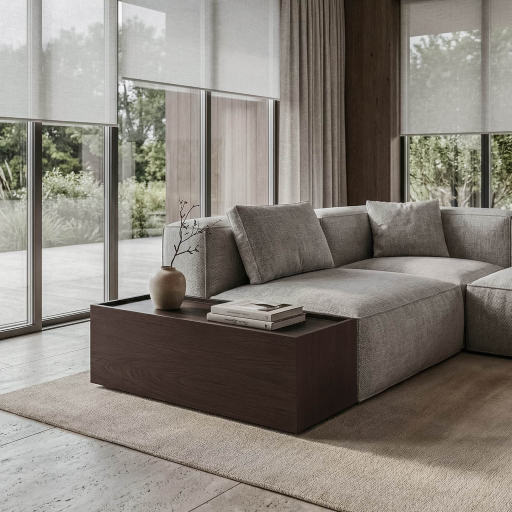 Столик Дэвис придиванный в интерьере. Фото 1