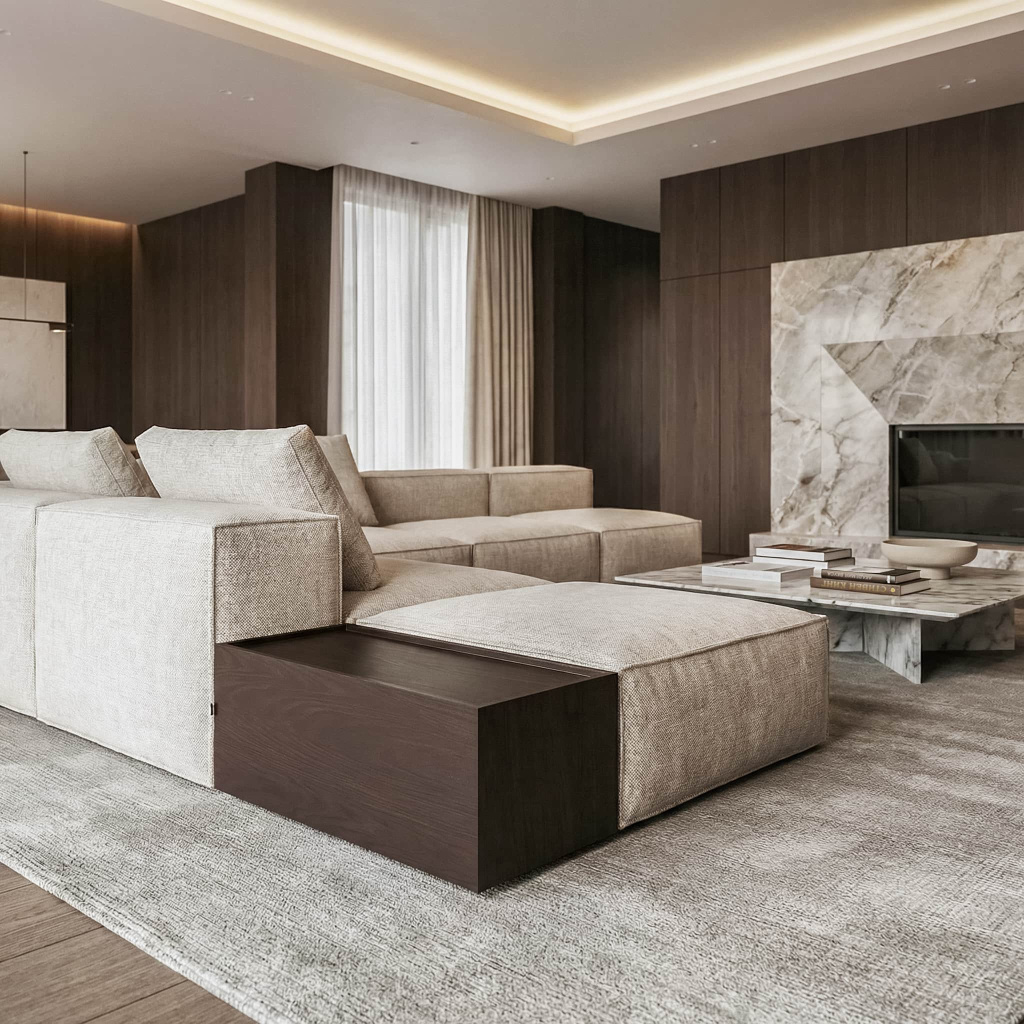 Столик Дэвис придиванный в интерьере. Фото 7