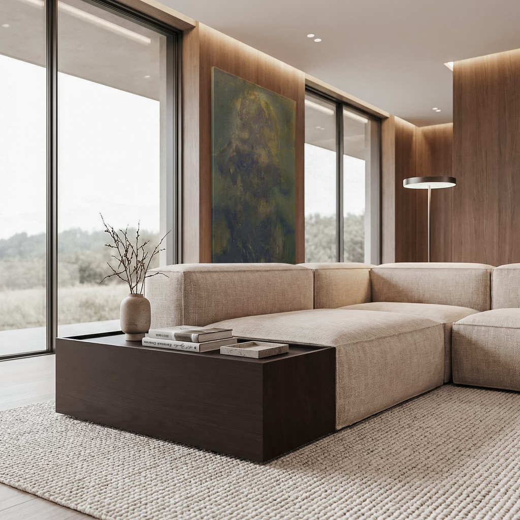 Столик Дэвис придиванный в интерьере. Фото 3