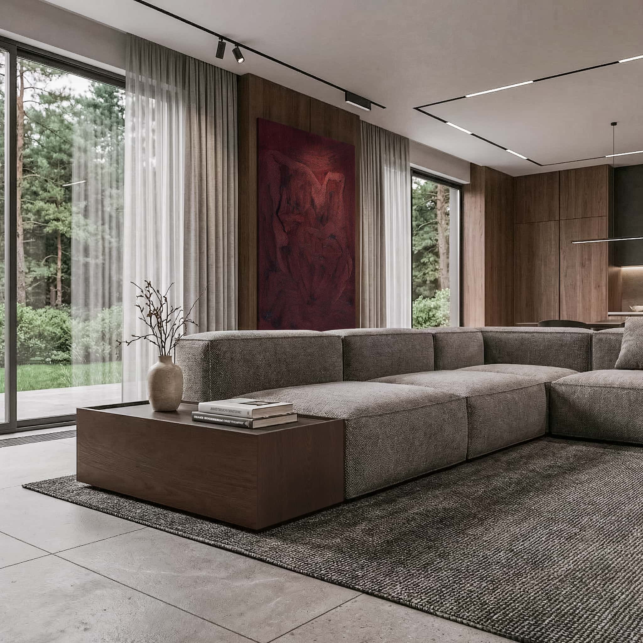 Столик Дэвис придиванный в интерьере. Фото 6