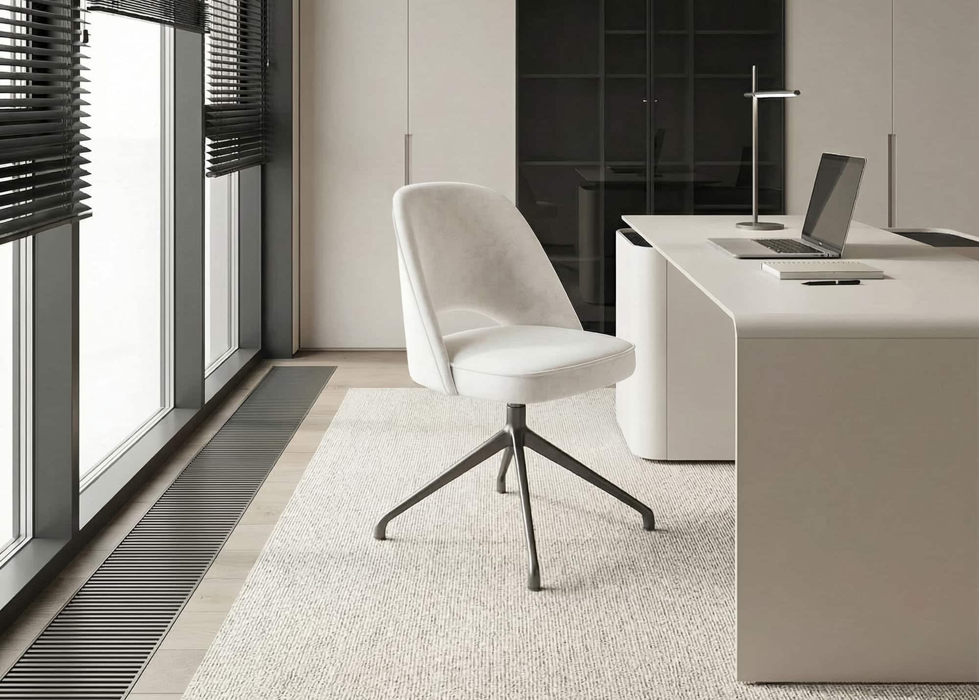 Поворотные кресла в интерьере