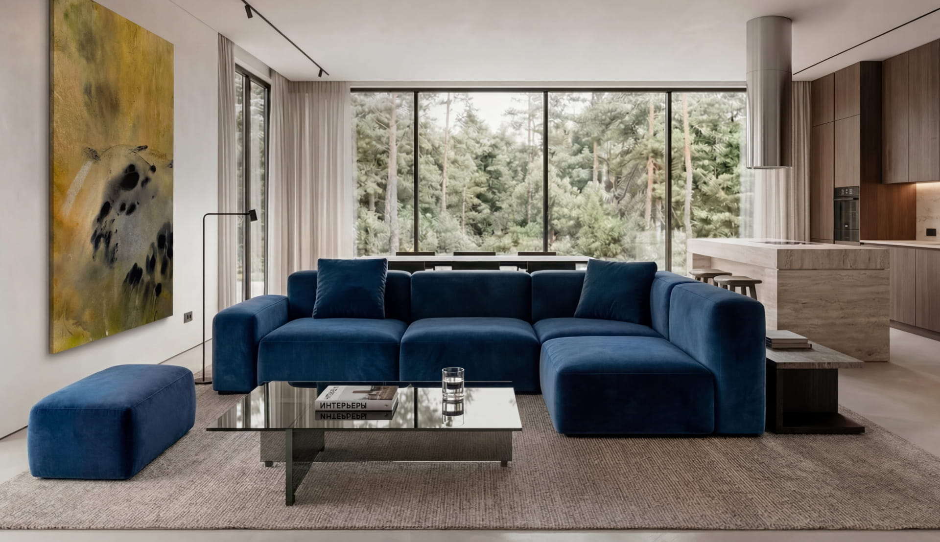 Диван для гостиной: сердце интерьера, созданное с искусством