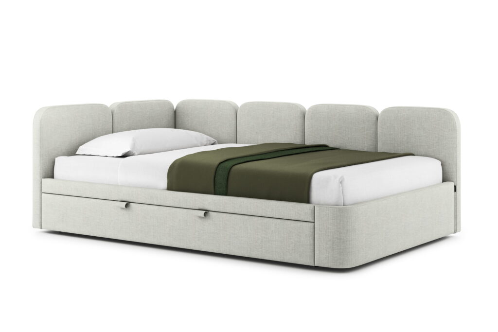 Детская кровать Юкка с одним бортом  размер 120x200 см. Фото 2