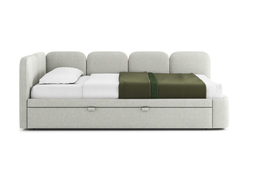 Детская кровать Юкка с одним бортом  размер 120x200 см. Фото 1