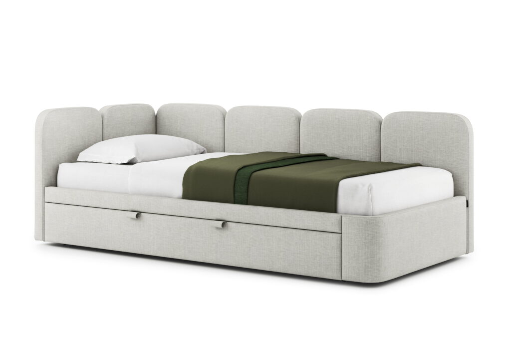 Детская кровать Юкка с одним бортом  размер 90x200 см. Фото 2